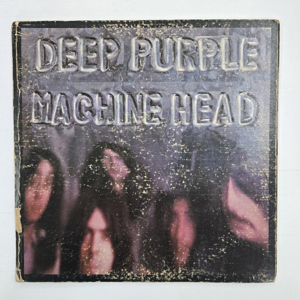 Deep Purple Machine Head LP VG/P Classic Rock 1972 Vintage Vinyl Record BS 2607